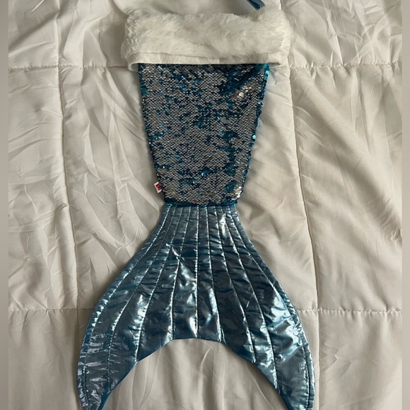 Mermaid Tail Christmas Stocking - Picture 2 of 2